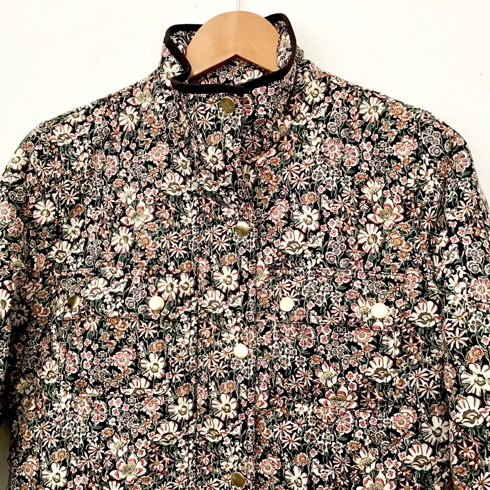 Sold J. Crew Liberty Quilted Downtown Field Jacket - Picture 3 of 8